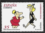 Stamps Spain -  Figuras de cómic 2000. Cómics: Gilda Sisters