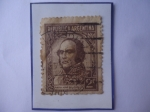 Stamps Argentina -  Justo José de Urquizo (1801-/70)- Presidente entre 1854/60.