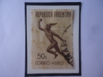 Sellos de America - Argentina -  Mercurio - Serie Correo Aéreo 1940