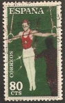 Stamps Spain -  1309 - deporte, gimnasia
