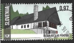 Stamps : Europe : Slovenia :  1195 - Refugios de Montaña de Eslovenia