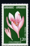 Stamps Andorra -  serie- Flora