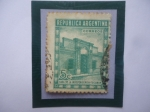 Stamps Argentina -  Casa de la Independencia-Tucuman- Restauración del Museo-Arquitectura Historial Argentina