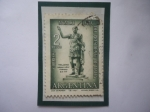 Stamps Argentina -  Visita del Presidente de Italia Giovanni Gronchi (1961)- Trajano Emperador Romano  (53.117)