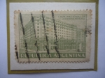 Stamps Argentina -  Inauguración del Edificio de la Caja Nacional de Ahorro- Caja Nacional de Ahorro Postal..
