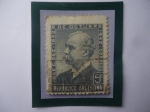 Stamps Argentina -  José Clemente Paz (1842-1912)Periodista- Centenario de su Nacimiento (1842.1942)