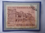Stamps Argentina -  12-X-1963 Transmisión del Mando- Edicio:Casa Rosada sede del Poder Ejecutivo.