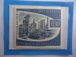 Stamps Venezuela -  Petroleo Refinería Industria Petrolera de Venezuela- Sello de 030 Ct. año 1960