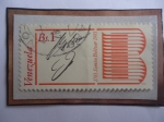 Stamps Venezuela -  Bicentenario del Nacimiento de Simón Bolívar (1783-1983)- Firma del Libertador.