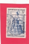 Stamps France -  traje de época