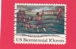 Sellos de America - Estados Unidos -  Bicentenial