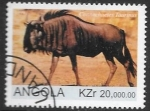 Stamps : Africa : Angola :  fauna