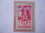 Stamps Venezuela -  EE.UU. de Venezuela- Estado Falcón- Escudo de Armas.