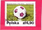 Sellos de Europa - Polonia -  Balón de fútbol