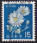 Stamps Japan -  Leucanthemum vulgare