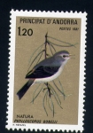 Stamps Andorra -  serie- Fauna- Pajaros