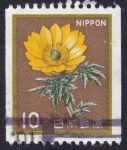 Stamps Japan -  Amur adonis