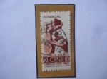 Stamps Cuba -  Comercial- Manos del  Intercambio - 7°Censo 1939-1940.