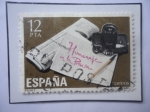 Stamps Spain -  Ed:Es 2610- Homenaje a la Prensa.