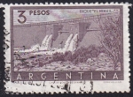 Stamps : America : Argentina :  Dique "El Nihuil"