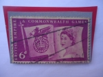 Stamps United Kingdom -  Imperio Británico y Juegos de la Commonwealth 1958- Emblema.