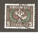 Stamps Colombia -  CAMBIADO DM