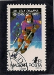 Stamps Hungary -  Calgary 88