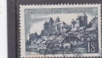 Stamps France -  panorámica de Uzerche