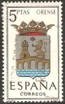 Sellos de Europa - Espa�a -  1561 - escudo capital de la provincia de Orense