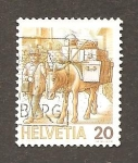 Stamps Switzerland -  INTERCAMBIO