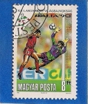 Stamps Hungary -  Italia 90 '