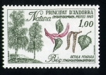 Stamps Andorra -  serie- Naturaleza