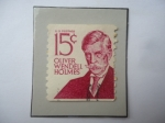 Stamps United States -  Oliver Wendell Holmes (1841-1935)- Juez de la Corte Suprema (1902 y 193)