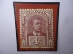 Stamps Malaysia -  SARAWAK (Estado Malasio)-Sir Charles Vyner Brooke (1874/62)- Rajá de Sarawak (197/46)-Sello año 1918