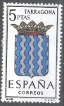 Stamps Spain -  1640 Escudos de capitales de provincias españolas.Tarragona