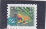 Sellos de Oceania - Australia -  rana