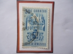 Stamps Venezuela -  EE.UU.de Venezuela - Caracas D.F - Escudo de Armas.