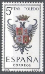 Stamps : Europe : Spain :  1696 Escudos de capitales de provincias españolas.Toledo
