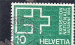 Stamps Switzerland -  Exposición nacional Lausanne