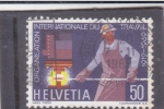Stamps Switzerland -  50 aniversario Organización Internacional del trabajo 