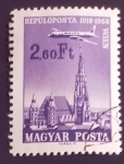 Stamps Hungary -  Aviacion