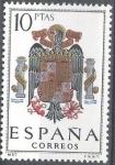 Stamps Spain -  1704 Escudo de España