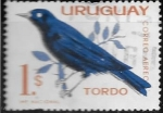 Sellos de America - Uruguay -  aves