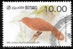Sellos de Asia - Sri Lanka -  aves