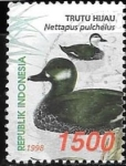 Stamps Indonesia -  aves