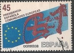Stamps : Europe : Spain :  Presidencia Española de las Comunidades Europeas. ED 3010