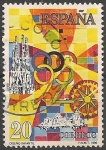 Stamps : Europe : Spain :  Diseño infantil. ED 3047 