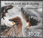 Stamps : Africa : Burundi :  aves