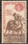 Sellos de Europa - Espa�a -  1591 - Feria Mundial de Nueva York, fiesta de los toros