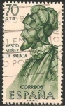 Stamps Spain -  forjadores de america
